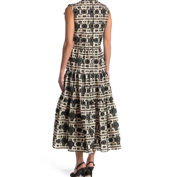 Red Valentino Distressed Floral Dress - Picture 2 of 2